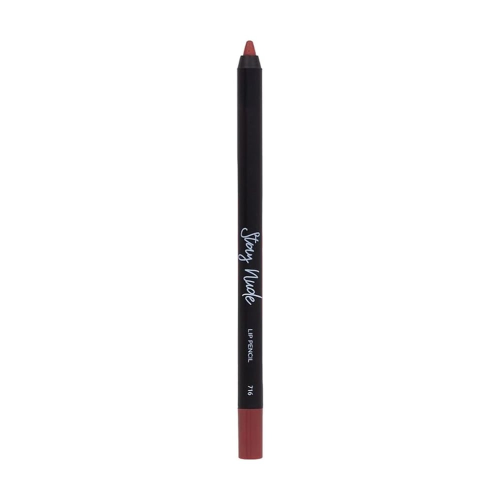 Олівець для губ Parisa Cosmetics Stay Nude 716 Коричнево-червоний, 1.2 г